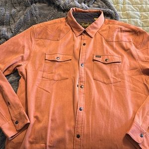 Howler Brothers Stockman snap shirt size XL